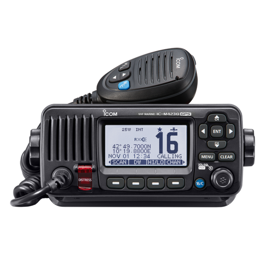 Icom M423GE Fixed Mount Marine VHF Radio with GPS